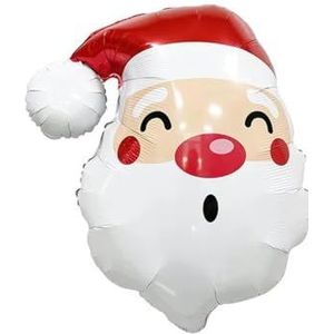 Grote kerstfolieballon Kerstman Sneeuwpop Pinguïn Snoep Vrolijk kerstthema Feestdecoratie Foliebal-24-Overig