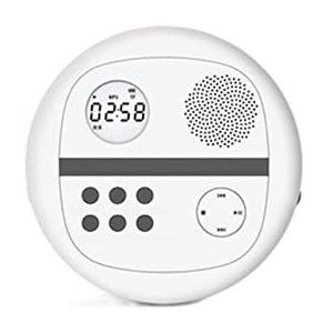 Cd-speler Repeater Draagbare cd-speler Mp3 Dvd-speler Thuis Student Luisteren CD-speler Cd Compact(White)