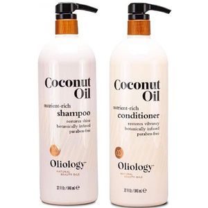 Oliology Voedingsrijke kokosolie shampoo en conditioner