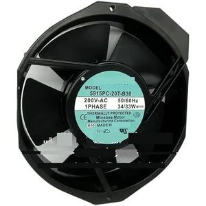 NMB 5915PC-20T-B30 ac200v 34W 17cm imported inverter cabinet cooling fan