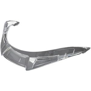 M Toepasbaar op AGV K6 Helm Lens Modificatie Grote Staart Multi-kleur Optioneel Goud Rood Zilver Geplateerd Aurora Rood Blauw Y(Clear)