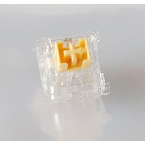 OUTEMU Honey Peach Switch V2 RGB, Transparante Vooraf Gesmeerde Stille Lineaire Schakelaar Voor Mechanisch Toetsenbord (Size : 70PCS)