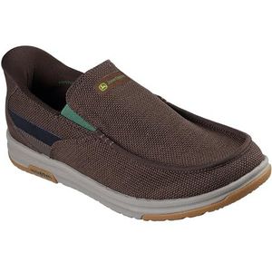 Skechers Melson 2.0 Chaz Slip Ins Slipper voor heren, Choc, 39.5 EU