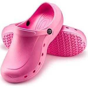ESTRO Klompen Heren Tuinklompen Dames - Unisex Sanitaire Klompen Dames Tuinschoenen Gom Schoenen Zomer Heren F92 (36, Roze)