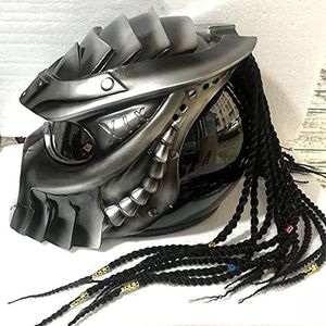 Predator - Motorhelm - Integraalhelmmasker - XL - DOT-Gecertificeerd - Met LED-Licht