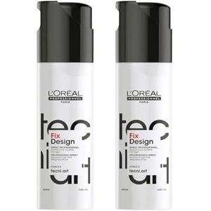 L'Oréal Professionnel - Tecni Art Fix Design - Haarstyling Agent - 200 ml - Pack van 2