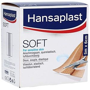 Hansaplast Soft plaster 6cmx5m rol