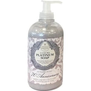 Nesti Dante Luxury 70th Anniv. Platinum (Liquid Soap/Vloeibare Zeep, 500 ml, uniseks, geschikt voor alle huidtypes) 661213