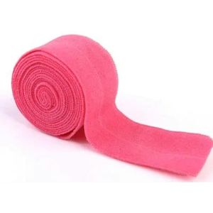 2cm platte naai-elastiek voor ondergoed broek beha rubber kleding decoratieve verstelbare zachte tailleband elastische banden-watermeloen rood-20mm 10yards