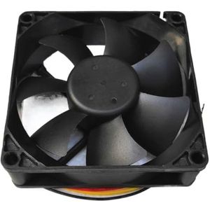Mute Cooler Heatsink-ventilator voor Everflow R128025DL 80 mm 12V 3-draads kogellagerkoelventilator voor pc-behuizing, CPU, server