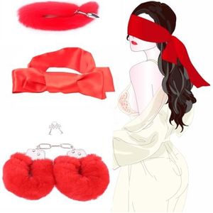 Sleeping Eye Mask Lightproof Comfort Sleeping Mask, ideaal voor reizen en thuis, B04 (rood)