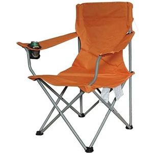 Campingstoel Hoge Rug Vrije Tijd Klapstoel Grote Fauteuil Outdoor Vissen Stoel Strand Rugleuning Stoel Met Bekerhouder Draagbare Stoel Klapstoel Vouwstoel (Color : D)