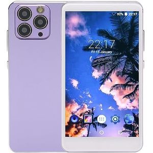 5 Inch HD Touchscreen MP4-speler met Octa Core MTK-chip, WiFi Upload, 30 Uur Batterijduur, 128GB Geheugen (Paars)