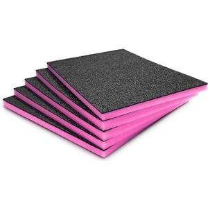 Shadow Foam Easy Peel (600 mm x 420 mm) | Aanpasbaar schuim voor het organiseren van gereedschapskisten, flightcases en camera-apparatuur | Ideaal voor continue verbetering, 5S, Kaizen en aangepaste