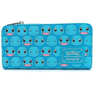 Loungefly Squirtle Pokemon Leather Flap Wallet PKWA0072