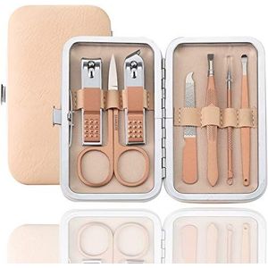 Nagelknipper Set - Zwart - Pedicure Kit 18-in-1 - Hoge Precisie RVS Nagelsnijder