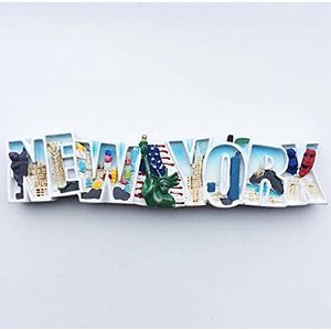 Weekino New York USA Magneet Reizen Souvenir 3D Hars Collectie Gift Koelkast Magneet