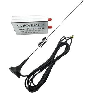 SELVFZ USB Ontvanger Dubbele Antennes Input USB Power Ontvanger 100KHz-1.7GHz Volledige Band Brede Bereiken Met TXCO 0.5ppm Duidelijke Ontvangst