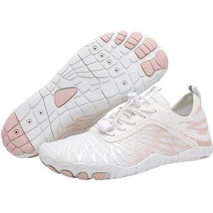 Hike Footwear Barefoot Womens, Hike Barefoot Shoes Women, Hike Shoes, Trail Running Non-Slip Shoes (39,White)