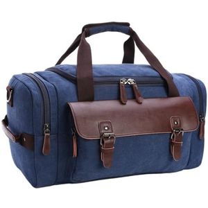 Reisplunjezak Sporttas 18 Inch Canvas Plunjezak Voor Reisduffel Weekendtas Voor Overdag Weekendtas (Color : E, Size : 46 * 23 * 25cm)