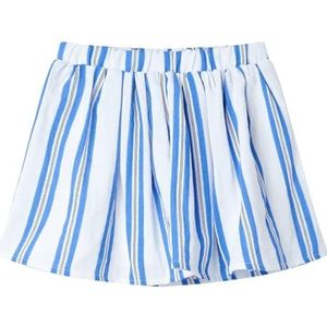 Kinderrokje 128 kobaltblauw en wit, kinderrok, meisjesrok, kort rokje voor meisje, rokje voor meisje, kort rokje voor kinderen, meisjes rok