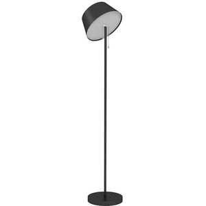 Outsunny Draadloze RGB led-vloerlamp op zonne-energie, led-buitenlamp, met USB-oplaadbare batterij, instelbare helderheid, warm wit en kleurrijk licht, zwart