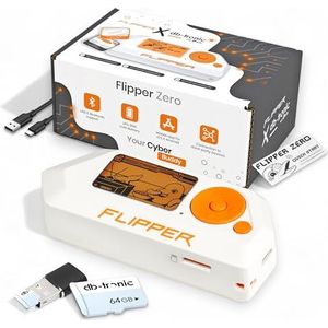 Flipper Zero Set | Flipper Zero | 64GB Kaart | USB kaartlezer adapter