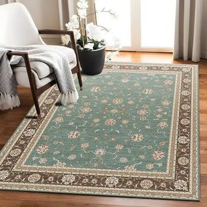 TILLOWT Vintage tapijt voor woonkamer, groot wasbaar zacht laagpolig tapijt voor slaapkamer Klassiek tapijt voor keuken, kantoor, eetkamer (Color : J, Size : 200 * 300CM)