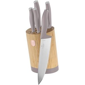 Berlinger Haus - Taupe Collection BH-2756 - Messenset - 6-delig - Met Standaard