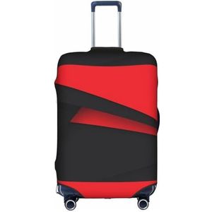 Bagage Cover Koffer Cover Protectors Bagage Protector Past 45-70 Inch Bagage Teal Agate, Rood Zwart, S