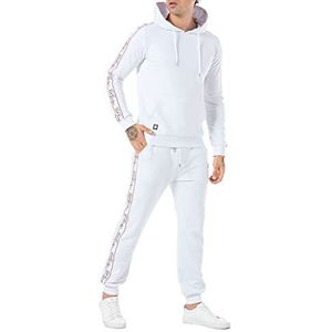 Redbridge 2-delig joggingpak, joggingset, hoodie en broek, combi premium, wit, L