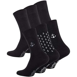 Clark Crown Sokken  grijs / zwart / wit