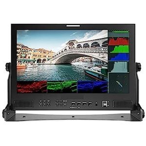 Cameraveldmonitor 17,3-inch professionele uitzending HDR 3G-SDI nauwkeurige hoge resolutie 1920x1080 golfvormmonitor Meer gedetailleerd beeld