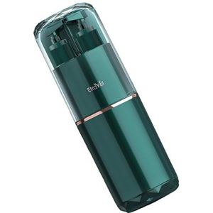 BROLEO - Reistandenborstel Opbergdoos - Groen - Multifunctioneel