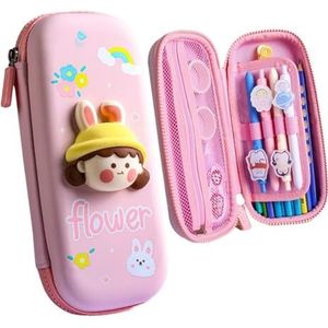 MZPOZB Potlood Case 3D Decompressie Pen case Cartoon Etui Leuke Potlood Doos School Briefpapier Doos Student Pen Tas Kinderen Schoolbenodigdheden Praktische Potlood Case, Kleine stijl A2, Eén maat