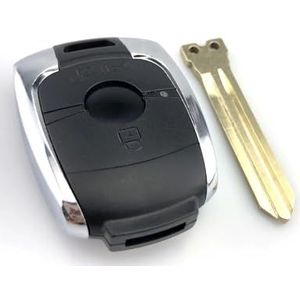 autosleutel behuizing Voor SsangYong Voor Korando Kyron Actyon Voor Rexton Cover Vervanging Auto Fob Behuizing Case Ongesneden Autosleutel Shell Autosleutel Cover Shell(Shell and)
