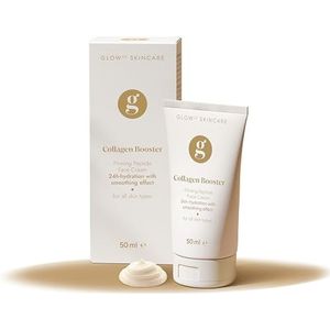 Glow25® collageencrème [50 ml] | het origineel | met hyaluronzuur en vitamine C | geteste kwaliteit | Gemaakt in Duitsland