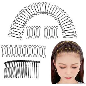 Tondeusekam, haarkam-clip, U-bouten voor onzichtbare haarfixatie, voor U-vormige tondeuses, stylinggereedschap