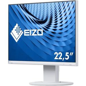EIZO FlexScan EV2360-WT Ultra-Slim Monitor (HDMI, D-Sub, USB 3.1 Hub, DisplayPort, 5 ms reactietijd, resolutie: 1920 x 1200) wit