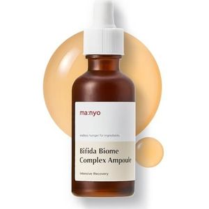 MA: NYO BIFIDA BIOME Complex Ampoule Koreaanse huidverzorging, serum, gezichtshuid verjongen, met 10-types van hyaluronzuur, niacinamide voor vrouwen en mannen 1,7 fl oz (50 ml)