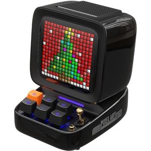 Divoom Ditoo - Multifunctionele Pixel Art LED Bluetooth Luidspreker - Zwart - Kunststof