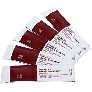 Kalmerende vochtinbrengende tattoo-crème, 100 stuks/verpakking, professionele anti-litteken-tattoo-nazorgcrème voor tattoo-verzorging, snellere genezing make-up, vitamine zalf A & D