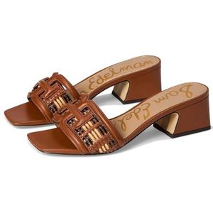 Sam Edelman Women's Waylon Heeled Sandal, Brown Multi, 7.5