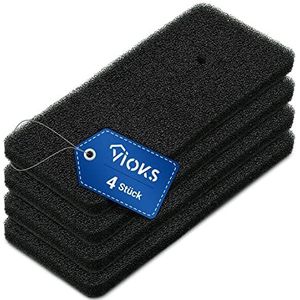 VIOKS Set van 4 wasdroger, condensdroger, sponsfilter, vervanging voor Samsung DC62-00376A 225 x 100 mm droger, filter, wasdroger, condensdroger, Samsung droger, reserveonderdelen