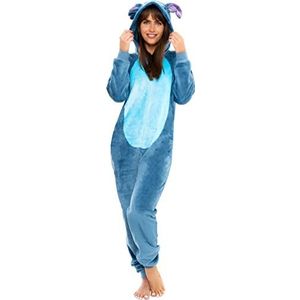 Disney Dames Onesie Lilo & Stitch Blauw XX-Large
