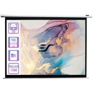 Elite Screens Electric90X Spectrum Series Canvas (diagonaal 228,6 cm (90 inch), hoogte 120,7 cm (47,5 inch), breedte 193 cm (76 inch), formaat 16:10)