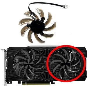 Voor GAINWARD voor GeForce RTX2060 2060S 2070 GTX1660 1660ti 1660S Ghost/Storm grafische kaart vervangende ventilator GA91S2U(Right fan)