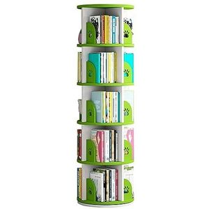 Boekenkasten 360° draaibare boekenplank voor soepele rotatie Boekenplank Creatief Bear Paw-patroon Rek Boekenkast Ruimtebesparende boekenkast Ruimtebesparend