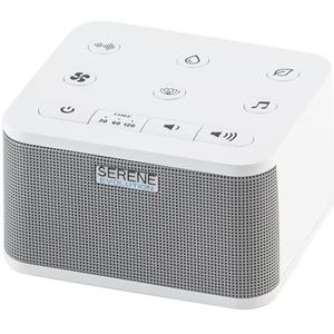 Serene Evolution 30 Sound White Noise Machine - Rain Sound Machine for Sleeping Adults, Baby - Rain Noise Machine for Sleeping Adults - Sleep Machine - Brown, Rain, Ocean, Pink Noise Machine