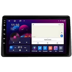 Android 14 GPS Navigation Stereo voor Renault Duster HM 2/Arkana 1 2019-2023 10 Inch 2 Din Car Stereo Radio met CarPlay AHD Omgekeerd beeld Bedieningselementen op het stuur(B,S6 8G+128G)